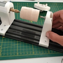 kendin yap mini Odun torna oymacılık bölen ağaç işleri minilathe konut tornalama 3d print model - Mito3D