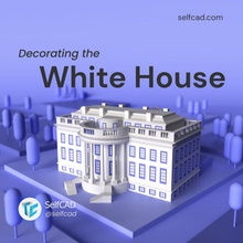 blanco casa 3d America canalla 3dprinting 3dmodeling principiante 3dcad 3donline 3d print model - Mito3D