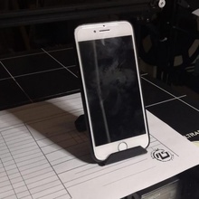 nosupports universal estande telefone model1 suporte phone Smartphone ficar pé base 3d print model - Mito3D