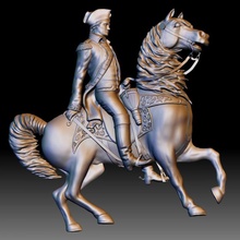 George Washington statue stl fichier cnc routeur 3d modèle bas relief boutique soulagement 3d print model - Mito3D
