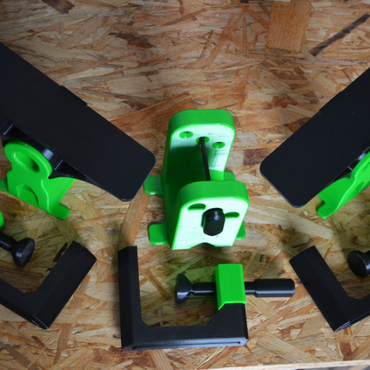 waxing rack tool winter ski servis crosscountry 3D print model - Mito3D