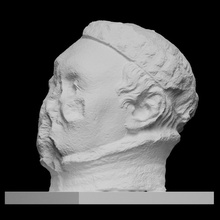 head john berry scan sculpture france scantheworld 3d print model - Mito3D