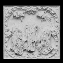 suposición Virgen notre dama catedral escanear París Francia Scantheworld notredame 3d print model - Mito3D