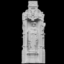 tomb margaret bourbon bourg-en-bresse scan sculpture church scantheworld 3d print model - Mito3D