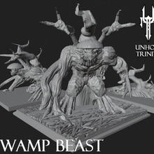 swamp beast - large tabletop monster elemental encounter 3d print model - Mito3D