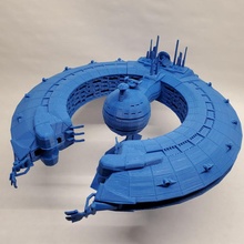 lucrehulk Krieg Sterne Armada 3d print model - Mito3D