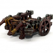 hand cart miniature tabletop games dungeons dragons resin wagon d&d 28mm dnd 28mmscale ageofsigmar aos scatterterrain handcart presupported supported chitubox resinminiature 3d print model - Mito3D