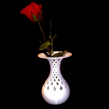 vase & garden 3d print model - Mito3D