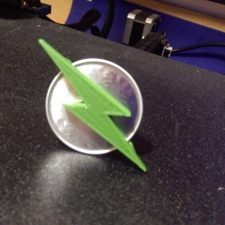 flaş Gordon Şimşek geri dönüştürmek 3D print model - Mito3D