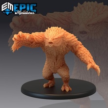 baykuş pençe saldırı orman canavar ayı melez masaüstü hayvan klasik fantezi rpg Warhammer vahşi düşman zindan 3d print model - Mito3D