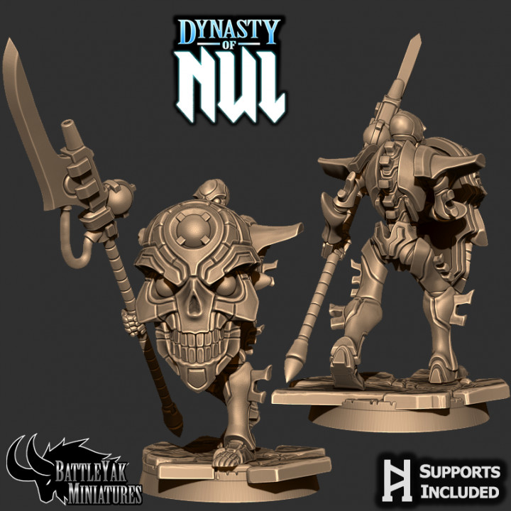 auferstanden Legionär Tischplatte Fantasie Grusel Monster Roboter Skelett Untote Wargaming Kriegshammer scifi dnd Pfadfinder Tabletopgaming ttrpg Battleyakminiaturen 3D print model - Mito3D