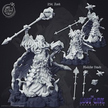 zuok pre-supported tabletop rpg octopus mind eater d&d underdark flayer castnplay 3d print model - Mito3D