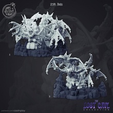 bats pre-supported tabletop fantasy lost cave underdark cavern castnplay lostcave 3d print model - Mito3D