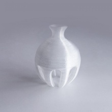 emisfero vaso 2 giardino 3d print model - Mito3D