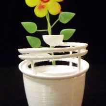 agua parkour florero maceta concurso diseño jardín 3d print model - Mito3D