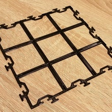 generisch Brettspiel Fliese Gitter Karkasse Tilegrid Alhambra Kakao 3d print model - Mito3D