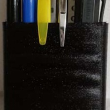 tasca attrezzo titolare supporto penna cintura scala ingegneria pennarello matita evidenziatore flaslight 3d print model - Mito3D