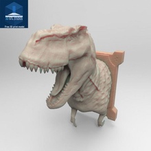 t rex dinossauro figura 3d print model - Mito3D