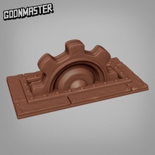 cog machinery tabletop dragons dungeons machine terrain wargaming steampunk workshop gnome factory dnd pathfinder rivet scatter 3d print model - Mito3D