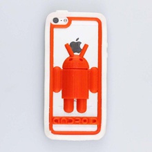 android inveja gadgets aparelhos eletrônicos concorrência iphone case ninjaflex 3d print model - Mito3D