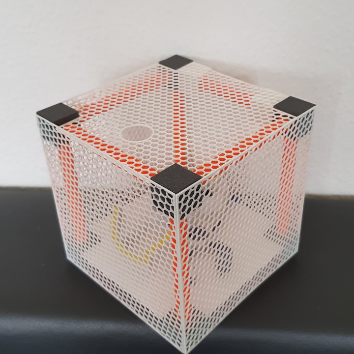 cube box 3D print model - Mito3D
