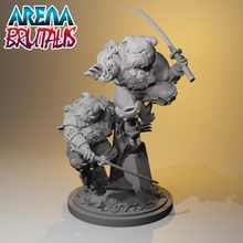 arena brutalis - snarl cuddles special boom chop store dog warrior caninia 3d print model - Mito3D