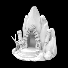 a01 rock cool dice tower store 3d print model - Mito3D