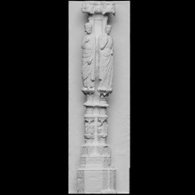 statues dame cathédrale analyse sculpture France 3dprintable Dame 3d print model - Mito3D