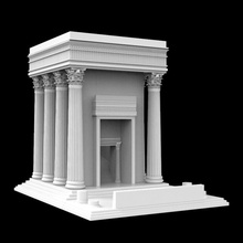 a05 rome cool dice tower 3d print model - Mito3D