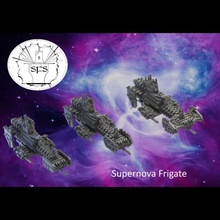 interestelar Jarhead Super fragata loja bfg Interstellarjarhead 3d print model - Mito3D