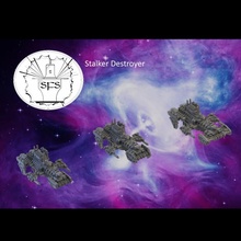 interstellar jarhead stalker destroyer store bfg interstellarjarhead 3d print model - Mito3D