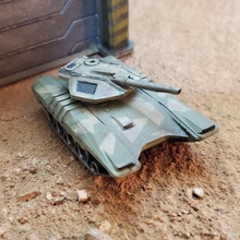 light battle tank miniature military battletech 3d print model - Mito3D