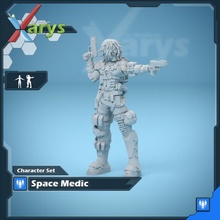 space medic tabletop doctor combat 3d print model - Mito3D