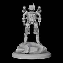 t-42 game robot roleplay rpg sci-fi character miniature tabletop wargame trpg 3d print model - Mito3D