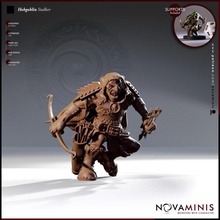 hobgoblin stalker store dragons dungeons fantasy mini monster rpg roleplaying tabletop 28mm dnd pathfinder presupported pre-supported novaminis 3d print model - Mito3D