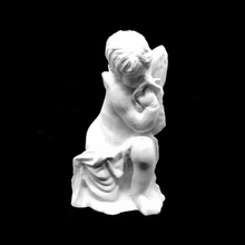 angel fragment tomb brussels belgium scan 3d print model - Mito3D