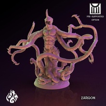 Zargon ancien fantaisie Dieu monstre rpg scélérat mal table aîné tentacules abomination dnd éclaireur jeux fonderie estropié 3d print model - Mito3D