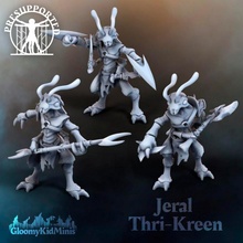 general thri kreen modular mesa combatiente insecto miniatura dnd pionero Sol oscuro athas thrikreen 3d print model - Mito3D