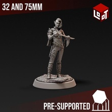 shiza gallar - expedition underworld loot studios store epic fantasy game hero rpg miniature boardgame dungeonsanddragons roleplaying tabletop wargame d&d drow 3d print model - Mito3D