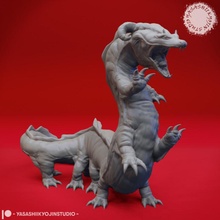 behir tampo mesa miniatura criatura lagarto monstro interpretação papéis dnd ttrpg 3d print model - Mito3D