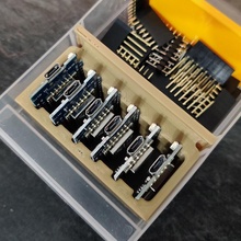 wemos d1 mini armazenamento Aldi gaveta inserir eletrônicos esp8266 wemosd1mini 3d print model - Mito3D