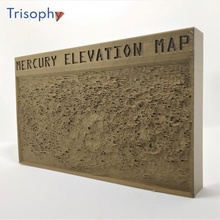 mercury elevation map free download cool planet school science nasa relief solar surface spacex topography crater dem 3d printed interesting spatial height printable wall 3d print model - Mito3D