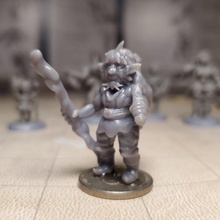 firbolg nomad forest troll ranger druid woodland wanderer 3d print model - Mito3D