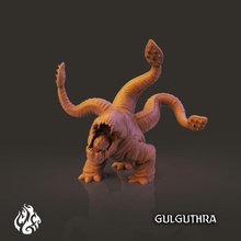 gulguthra loja Deus monstro rpg miniatura tampo mesa dnd descobridor jogos fundição aleijado deus otyugh 3d print model - Mito3D