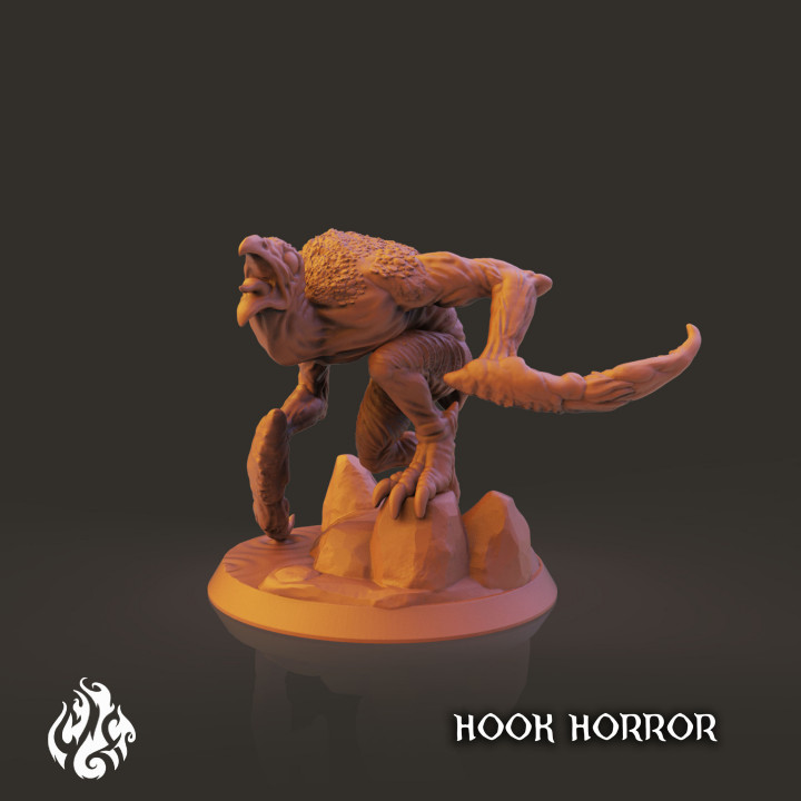 gancho Horror loja Deus rpg tampo mesa dnd descobridor jogos fundição aleijado divina aleijada deus hookhorror horro clacker 3D print model - Mito3D