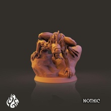 nothic store god monster rpg miniature tabletop dnd pathfinder tabletopgames foundry crippled crippledgodfoundry 3d print model - Mito3D