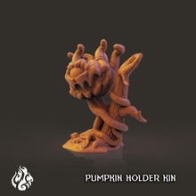 pumpkinholder store god halloween monster pumpkin rpg miniature tabletop dnd pathfinder tabletopgames foundry beholder crippled crippledgodfoundry crippledgod 3d print model - Mito3D
