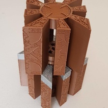 puzzle cube v13 boîte vitesses planétaire configuration complainte 3d print model - Mito3D