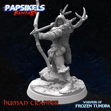 human trapper tabletop dnd maiden frost rime 3d print model - Mito3D