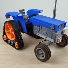 openrc Traktor Spuren Räder Radio rc Steuerung 3d print model - Mito3D
